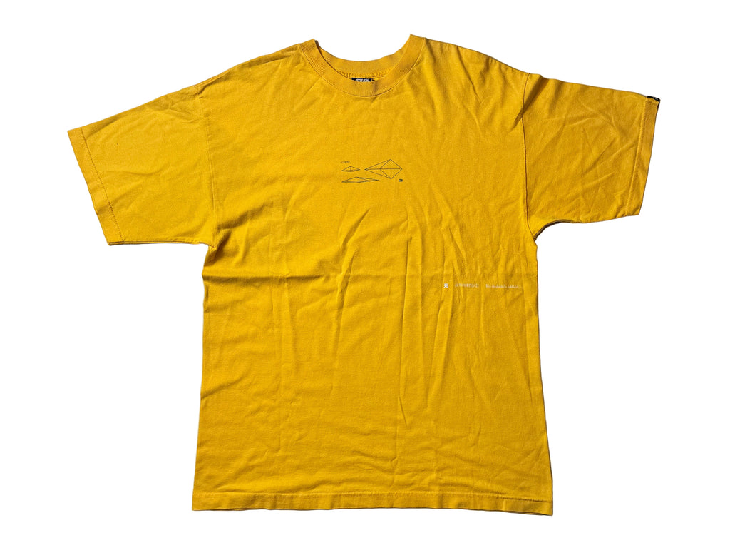Vintage Geometry T-Shirt - Yellow
