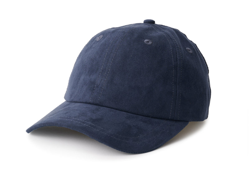 Suede Low Pro Cap - Navy