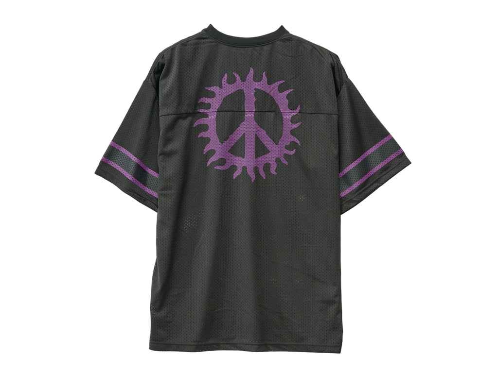 Peace Game Short Sleeve Mesh Jersey - Black