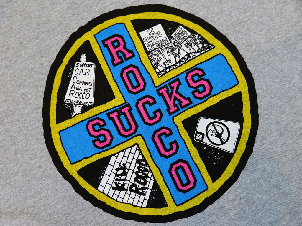 Rocco Sucks T-Shirt - Grey