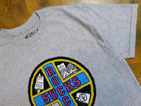 Rocco Sucks T-Shirt - Grey