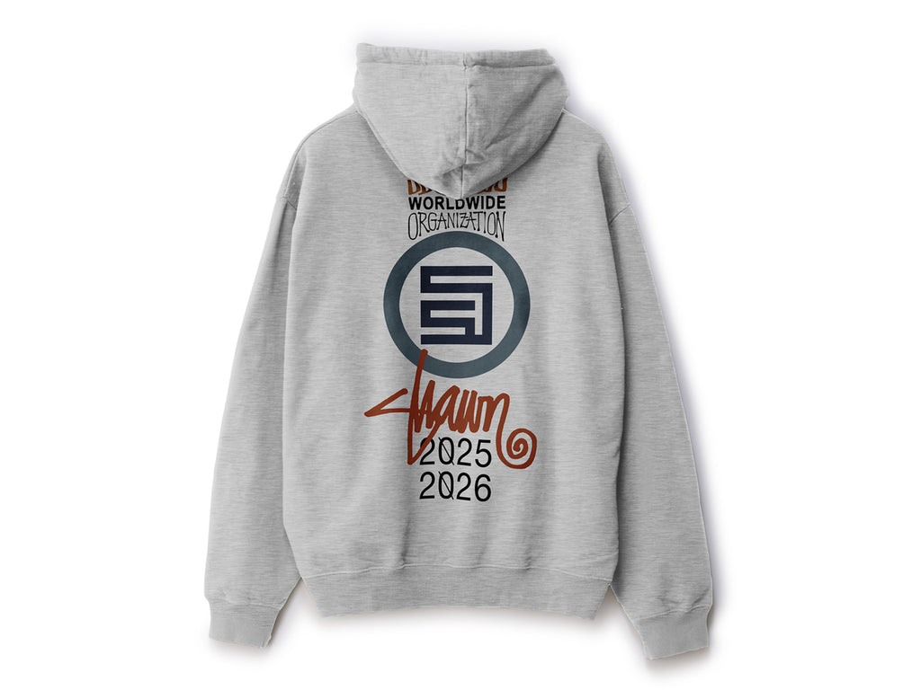 25/26 Zip Thru Hooded Fleece - Grey Heather