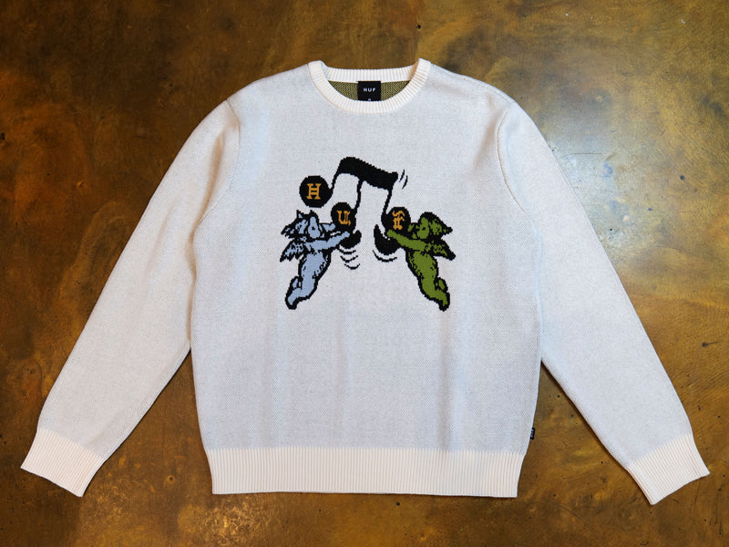 Song Intarsia Sweater - Linen