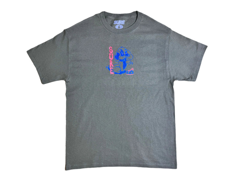 No Bones T-Shirt - Military Green / Navy