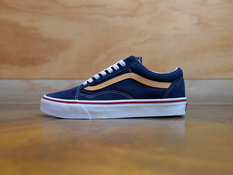 Old Skool Tri-Tone - Navy / Yellow / Red