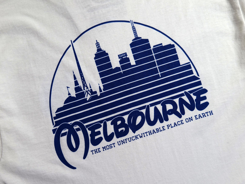 Kingdom T-Shirt - White / Navy