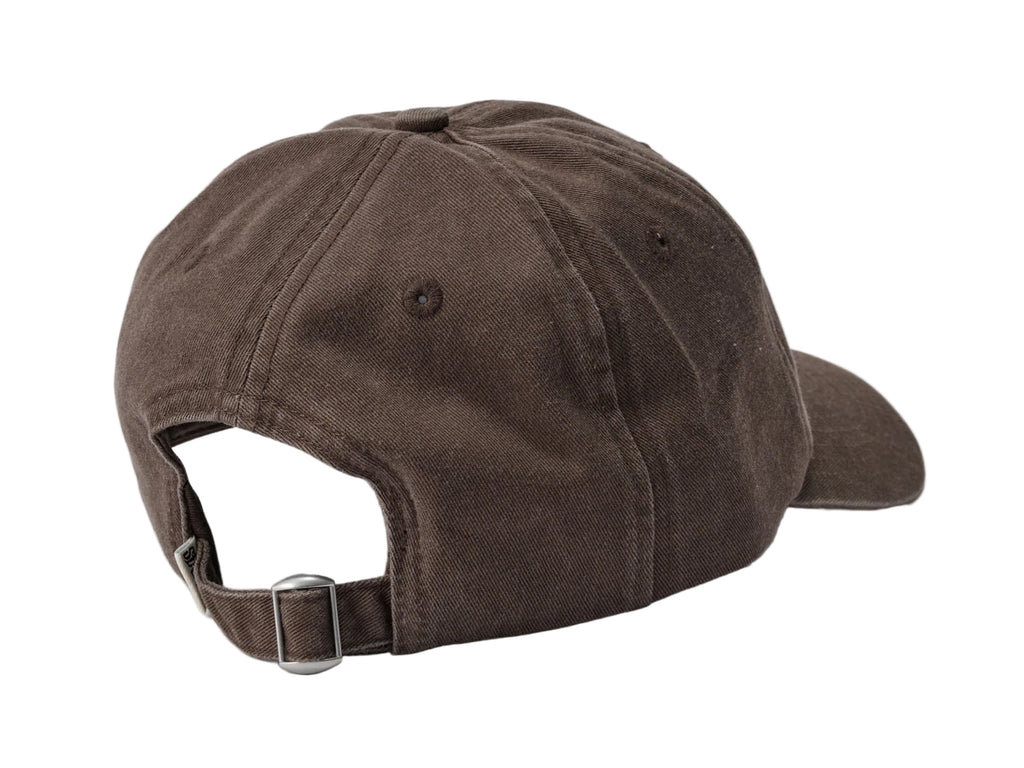 Shawn Script Strapback Cap - Dark Chocolate