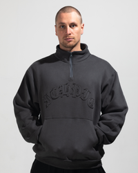 Landmark 1/4 Zip - Vintage Black