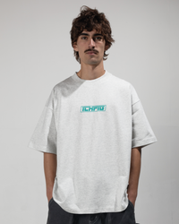 Strike Logo T-Shirt - White Marle