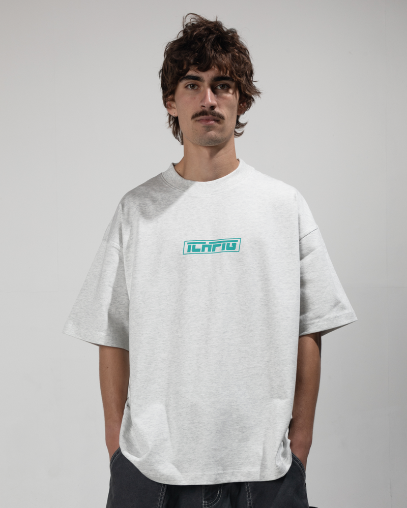 Strike Logo T-Shirt - White Marle