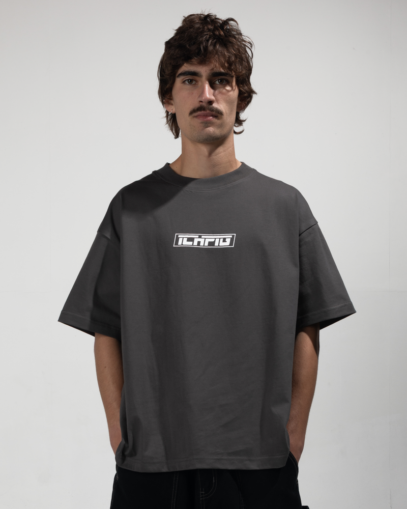 Strike Logo T-Shirt - Vintage Black / White