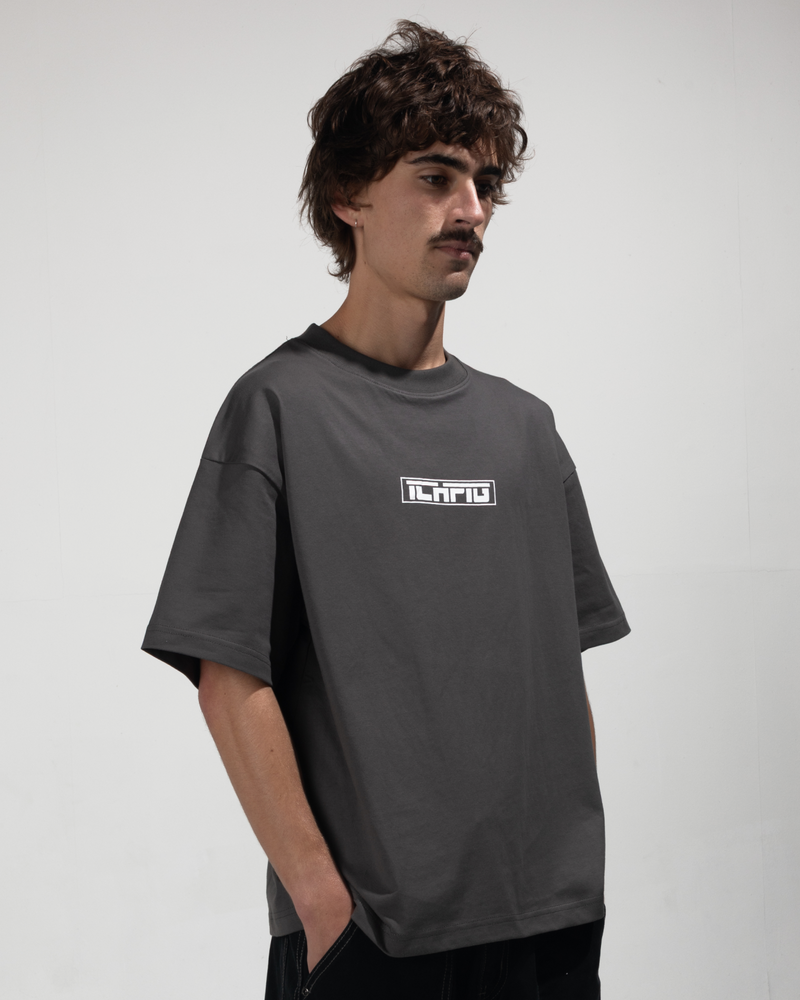 Strike Logo T-Shirt - Vintage Black / White