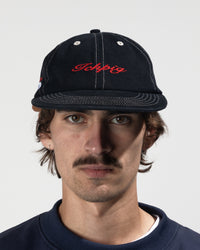 Legacy 6 Panel Hat - Black