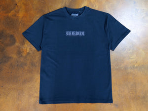 Little Lonsdale St. Heavyweight T-Shirt - Pine Green / Grey