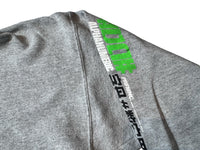 Vintage Pound Engine Hooded Fleece- Athletic Heather
