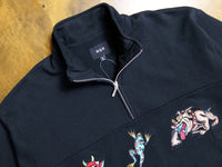 Bledsoe Quarter Zip Fleece - Black