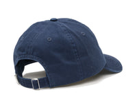 Shawn Script Strapback Cap - Navy
