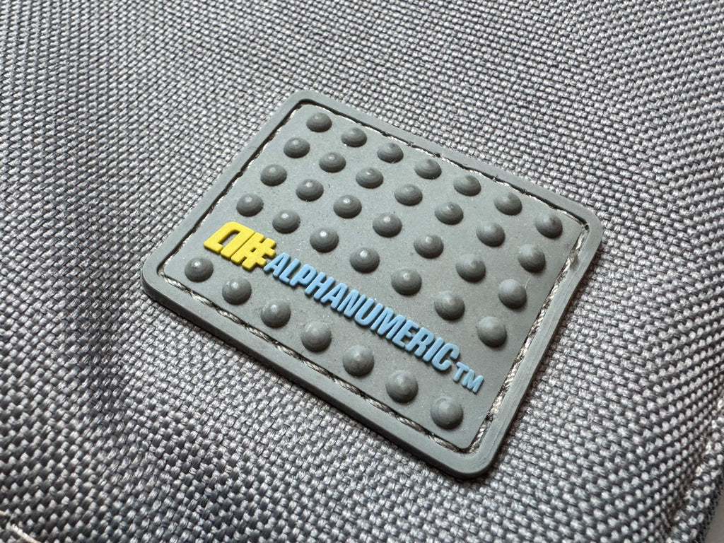 Vintage DJ Bag - Grey / Yellow