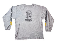 Vintage Mount Snow 15+ Colab Long Sleeve T-Shirt - Athletic Heather