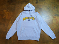 Letterman Super Heavyweight Reverse Weave Hooded Fleece - Athletic Heather