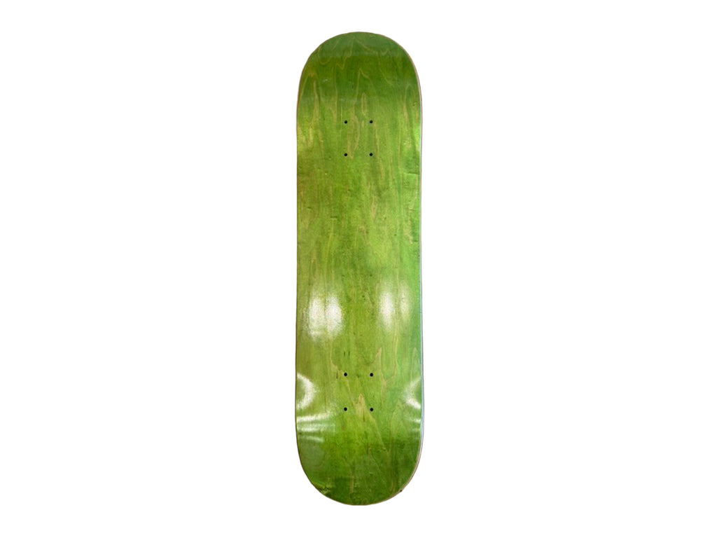 Blank Prototype Deck Lime Green - 8.1"
