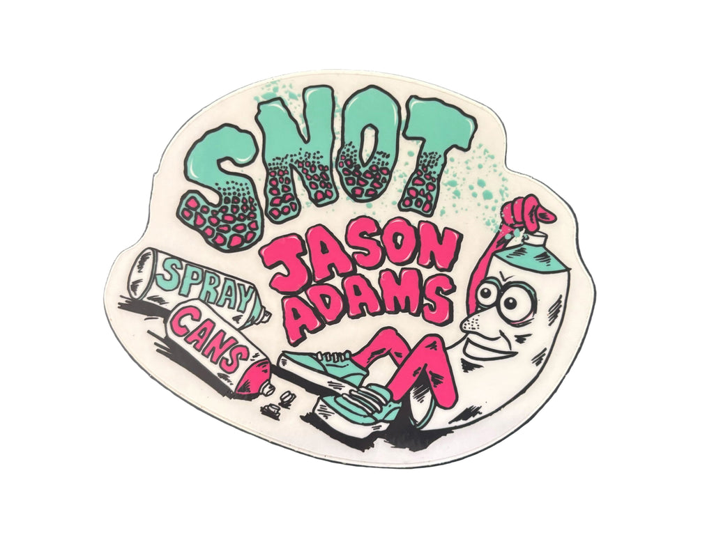 Jason Adams Sticker - Teal