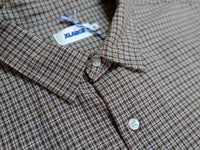 Oxford Script Short Sleeve Shirt - Brown