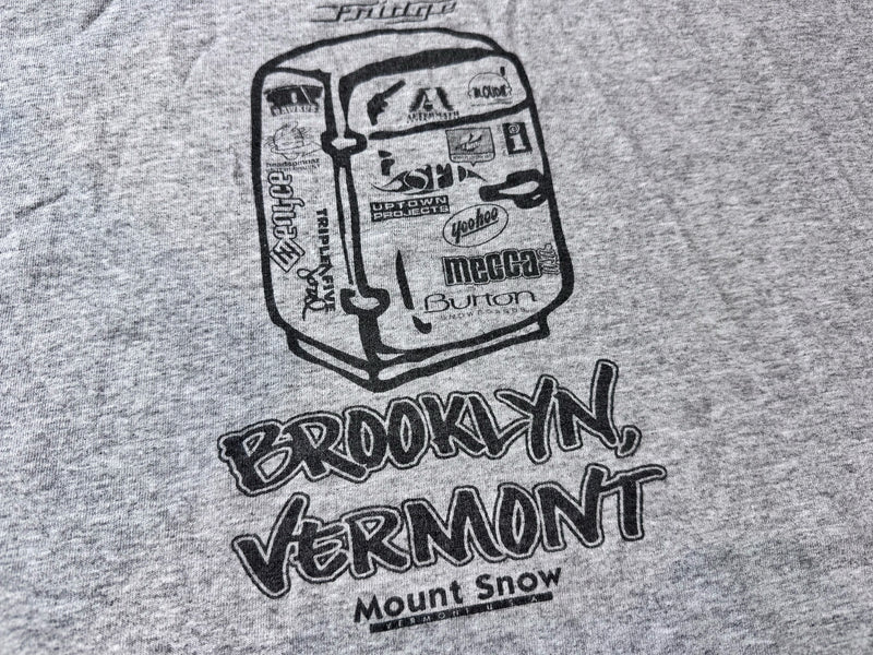 Vintage Mount Snow 15+ Colab Long Sleeve T-Shirt - Athletic Heather