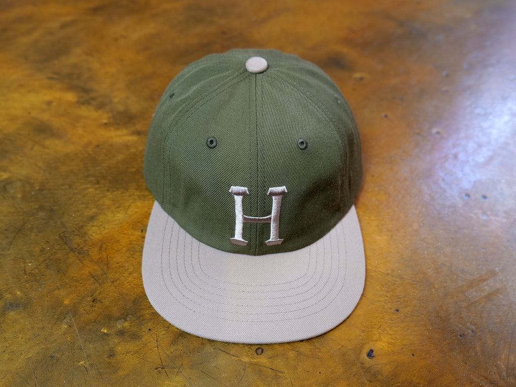 Huf Set Classic H 6 Panel Hat - Olive