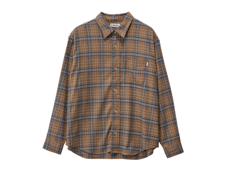 Mission Long Sleeve Shirt - Brown