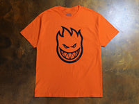 Big Head T-Shirt - Orange / Black