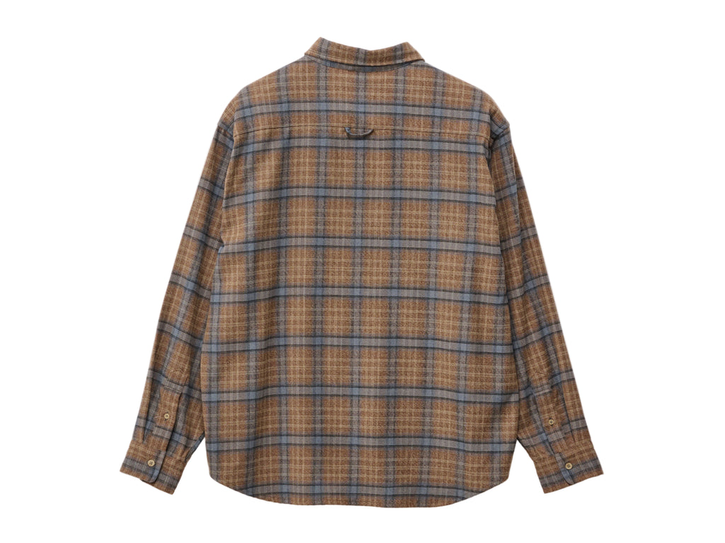 Mission Long Sleeve Shirt - Brown