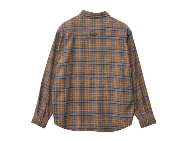 Mission Long Sleeve Shirt - Brown