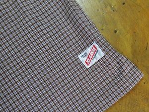 Oxford Script Short Sleeve Shirt - Brown