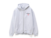 Cities Zip Thru Hooded Fleece - Ash Heather