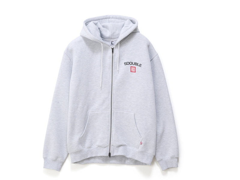 Cities Zip Thru Hooded Fleece - Ash Heather