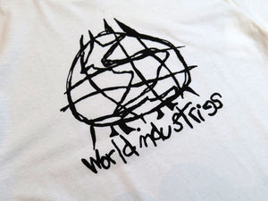 World Scribble Logo T-Shirt - White