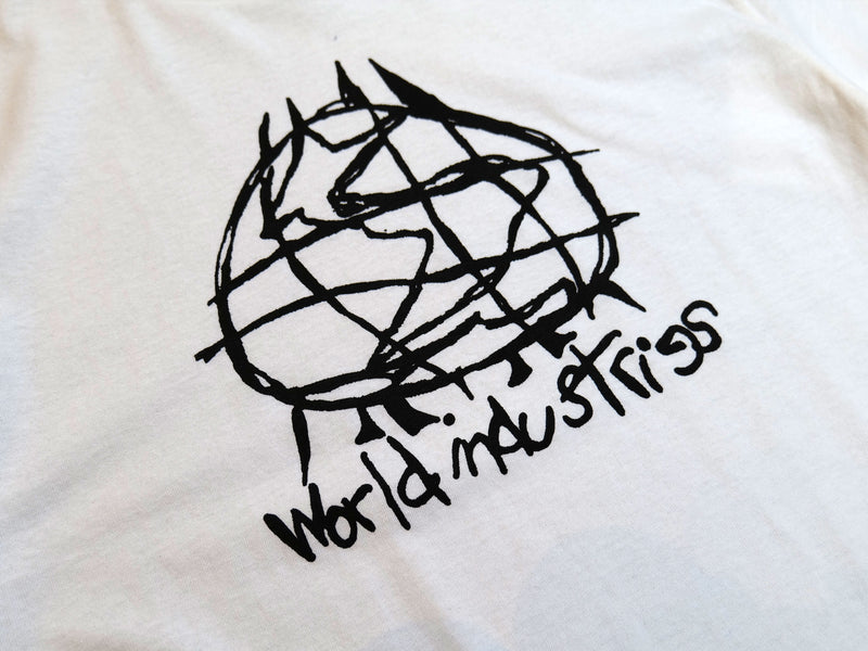 World Scribble Logo T-Shirt - White