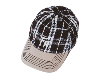 F.A. - Seduction Plaid Snapback Cap - Black