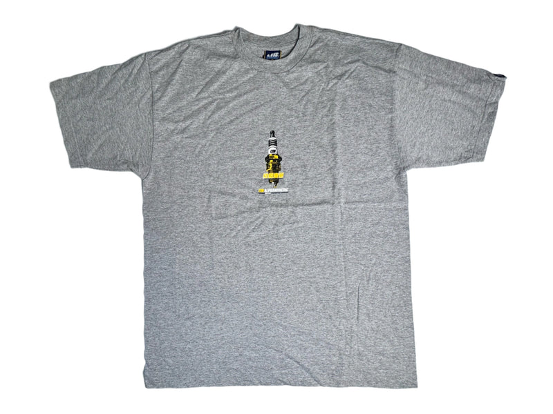 Vintage Sparkplug T-Shirt - Grey Marle