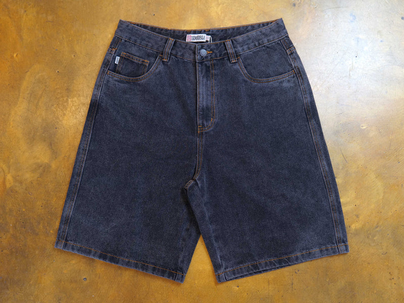 Denim Standard Short - Washed Black