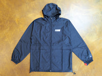 Champion Banner Racing Hooded Anorak - Black / White