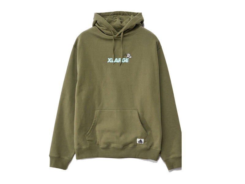 Butterfly Hooded Fleece - Olive