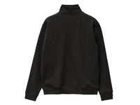 Funky 1/4 Zip Crew Fleece - Black