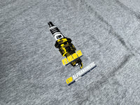 Vintage Sparkplug T-Shirt - Grey Marle
