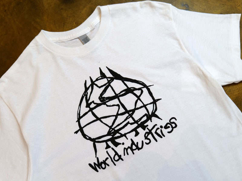 World Scribble Logo T-Shirt - White