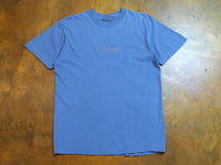 Banner Racing Embroidered T-Shirt - Blue Jean / Grey