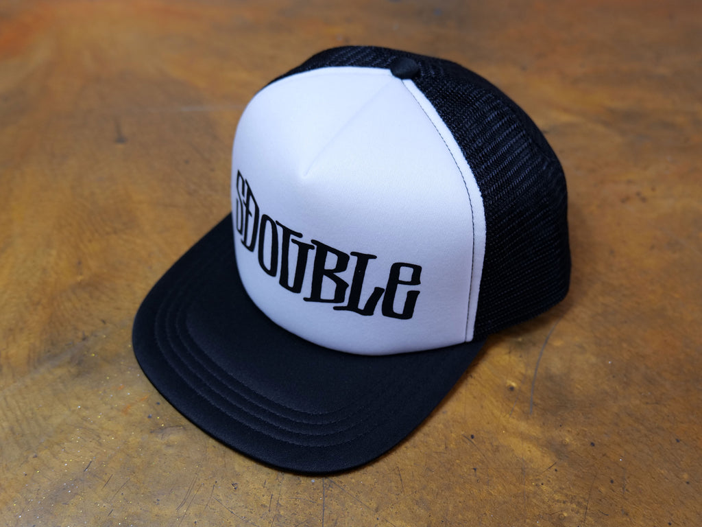 Mid-Block Foam Trucker Cap - Black