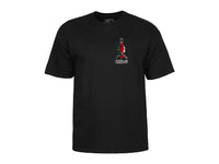 Bruce Lee Skull & Nunchucks T-Shirt - Black