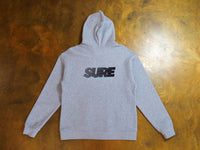 Banner Racing 1/2 Zip Hood Heavy Fleece - Grey / Black